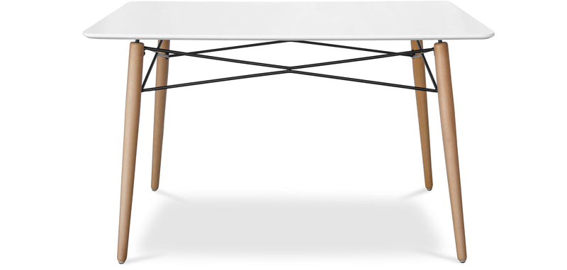 Table rectangulaire pour salle à manger - Design scandinave - Bois - Deswick