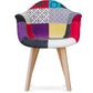 Premium Chaise design Dawick - Patchwork Ray