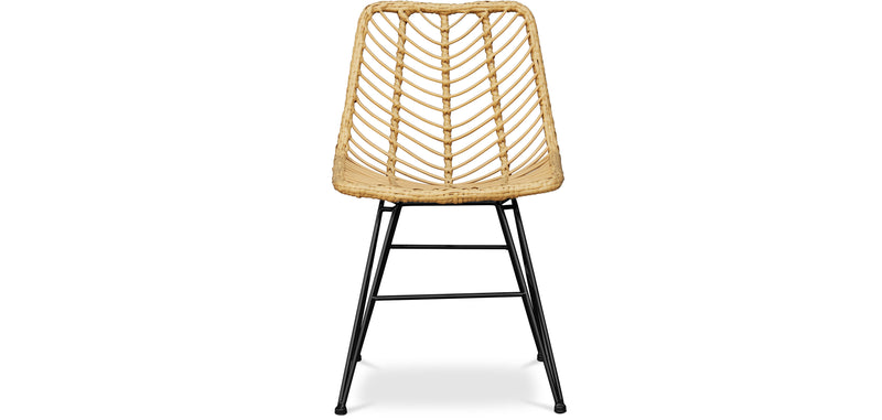 Rattan Dining Chair - Boho Style - Mia - gallery 4