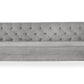 Sofá de estilo vintage Chesterfield Bernie - Veludo