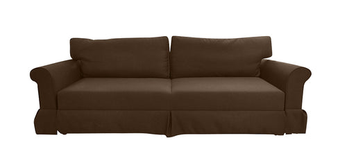 2-osobowa sofa Boden w stylu skandynawskim - aksamit