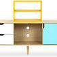 Meuble TV en Bois - Design Scandinave -  Axe