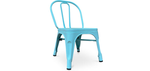 Chaise enfant - Chaise enfant design industriel - Acier - Stylix