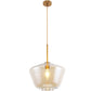 Lampa sufitowa z kryształu - Lampa wisząca w stylu vintage - Erik