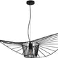 Lampa sufitowa - lampa wisząca design Pamela - 80cm - pionowa