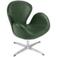 Fauteuil avec accoudoirs - Revêtu de similicuir - Svin