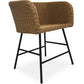Chaise de salle à manger en rotin - Boho Bali Design - Ishita