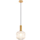 Lampa sufitowa vintage - Zawieszenie z kryształu - Amelia