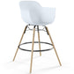 Bar Stool - Scandinavian Design - Wooden Legs - Nordika