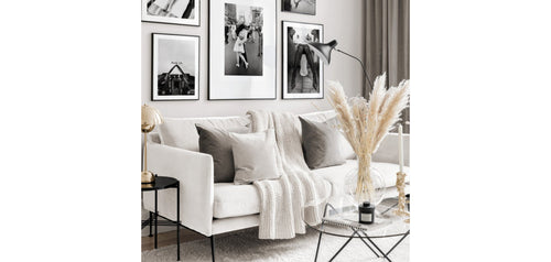Pack of 2 velvet cushions - cover and filling - Mesmal - gallery 2