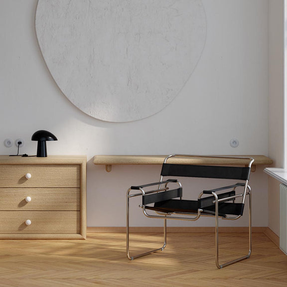 Lounge Chair - Leatherette & Metal - Ivan - gallery 6