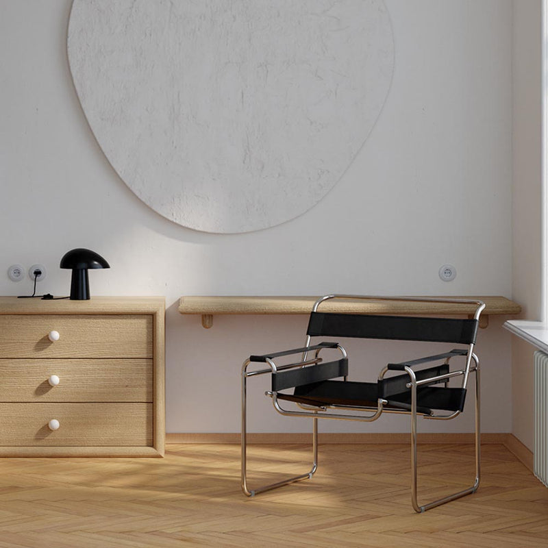 Lounge Chair - Leatherette & Metal - Ivan - gallery 6