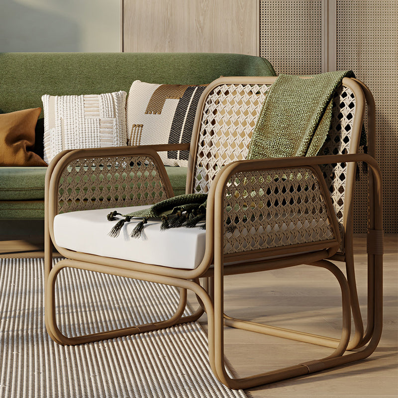 Rattan Lounge Chair - Design Chair - Boho Bali - Qawa