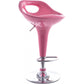 Tabouret de bar pivotant avec dossier - Moderne