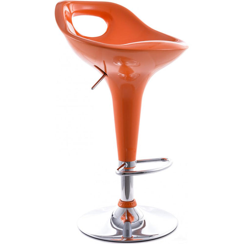Tabouret de bar pivotant avec dossier - Moderne