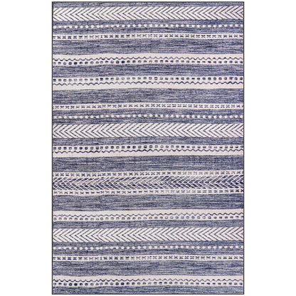 Large Rug Ethnic Boho Design - (290x200 cm) - Velour