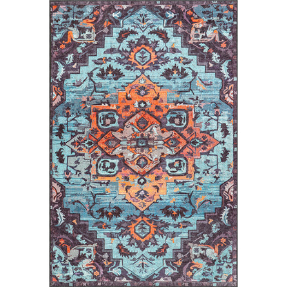 Dywan vintage w stylu orientalnym - (290x200 cm) - Galena