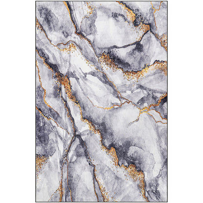 Stort tæppe med moderne design og marmoreffekt – (290x200 cm) – Arezzo