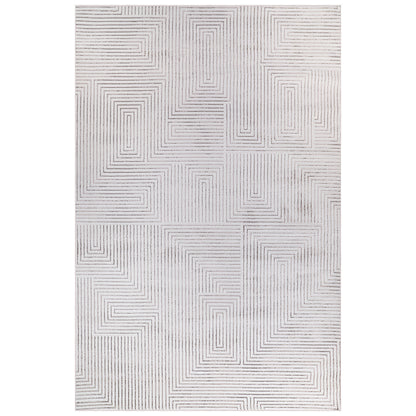 Stort tæppe med moderne, nutidigt design - Beige (290x200 cm) - Marcellum