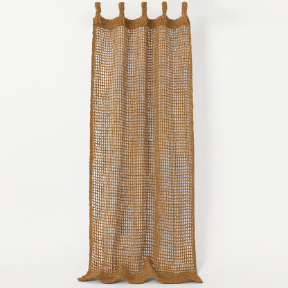 Schaduw Gordijn Zonnescherm Kokosvezel 2.1x1.5M – 100% Natuurlijke Schaduw Zeil - Beige