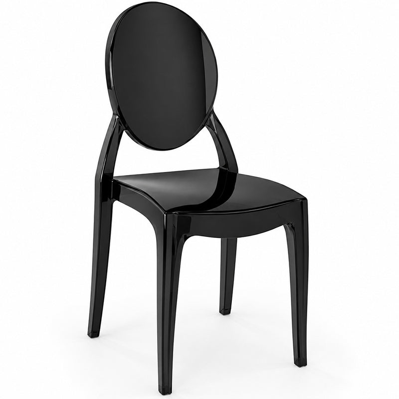 Silla de Comedor Transparente - Estilo Victoria