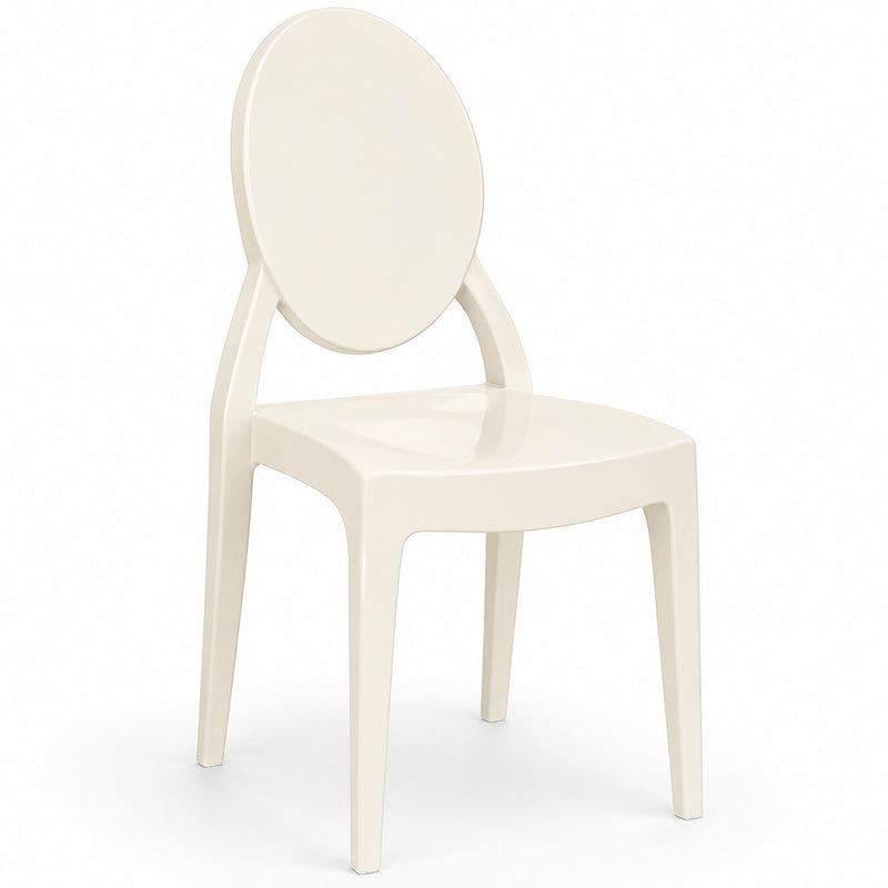 Sedia da Pranzo Trasparente - Stile Victoria