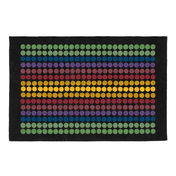 Rectangular Wool Rug – Geometric Design – 200 x 300 cm – Yoler - gallery 1
