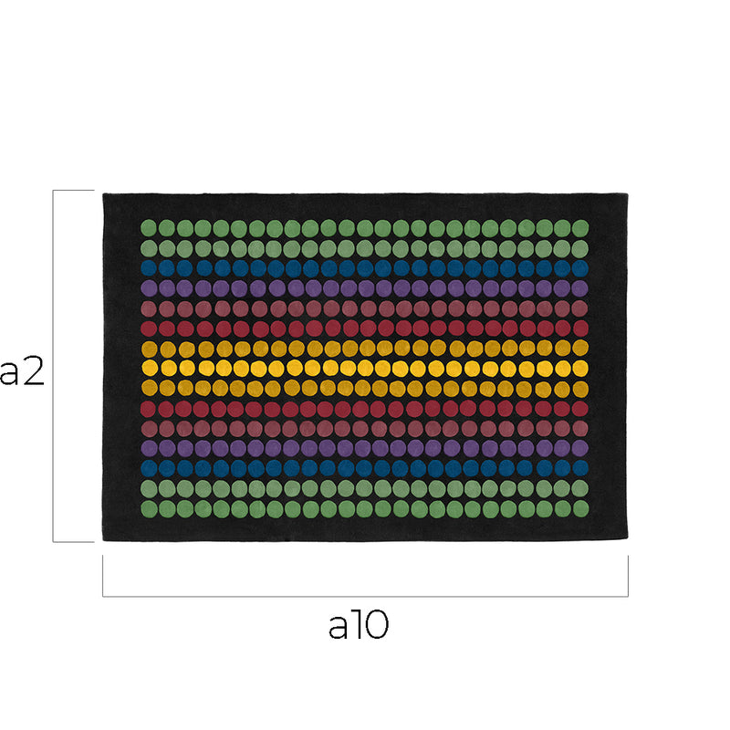 Rectangular Wool Rug – Geometric Design – 200 x 300 cm – Yoler - gallery 4