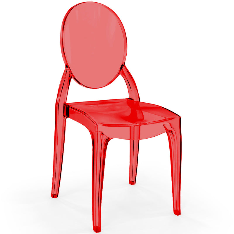 Cadeira de Jantar Transparente - Estilo Victoria