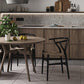 Pack of 2 Dining chair Wish Scandi Style Premium Design Wooden Cord Seat