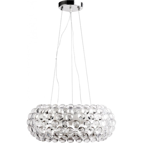 Lampe de plafond - Suspension en boules de verre cristal - 35cm - Savoni
