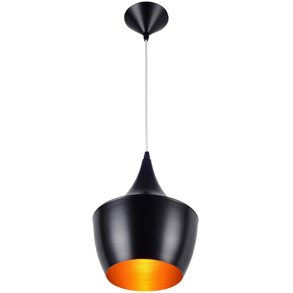 Tallow Beat Shade Pendant Lamp  - Aluminium - gallery 2