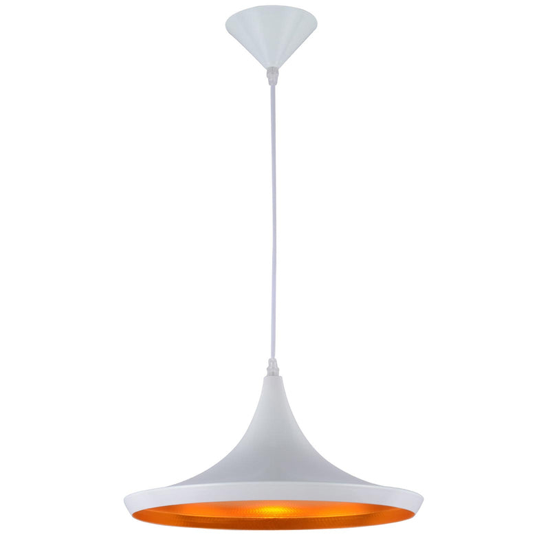 Wide Extensive Shade Pendant Lamp - Aluminium - gallery 7