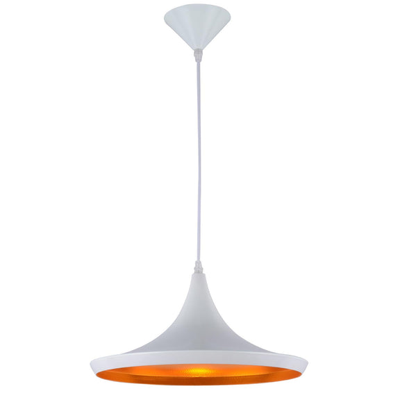 Wide Extensive Shade Pendant Lamp - Aluminium - gallery 7