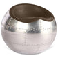 Krzesło do salonu - Krzesło designerskie Boule - Skóra i metal - Circle