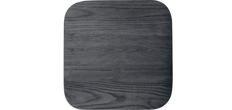 Industrieller Design-Hocker - Holz & Stahl - 46cm - Stylix