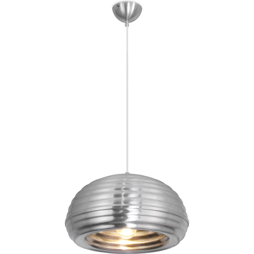 Lampe de plafond - Lampe suspendue argentée - Spelunking