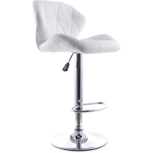 Tabouret de bar design pivotant avec dossier - Dossier