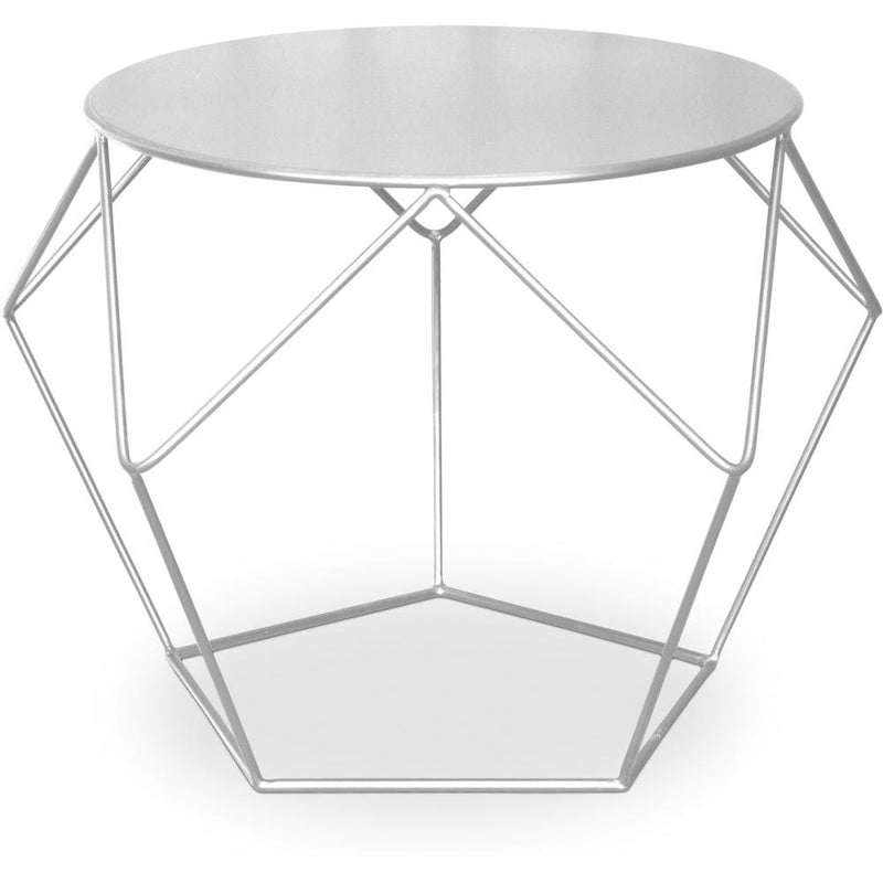 Side Table - Industrial Design - Metal - Diamond