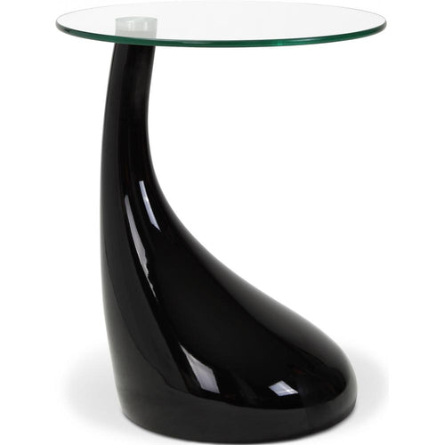 Table d'appoint ronde design - Verre - Lawa Bistro