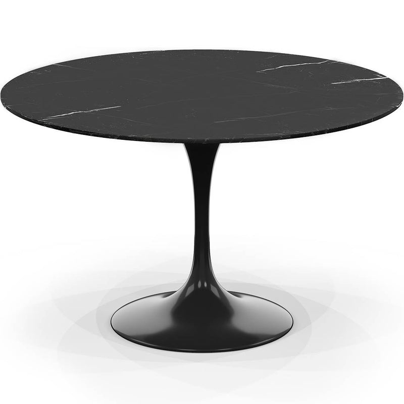 Table à manger ronde - 120 cm - Marbre - Tulip