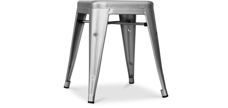 Barhocker im Industriedesign - Stahl - 45cm - Stylix