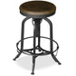 Tabouret Rond - Design Vintage - Industriel - Uri