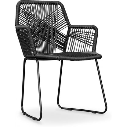 Outdoor Chair - Garden Chair - with Armrests - Frony