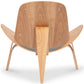 Designer armchair - Scandinavian armchair - Fabric upholstery - Lucy - gallery 7