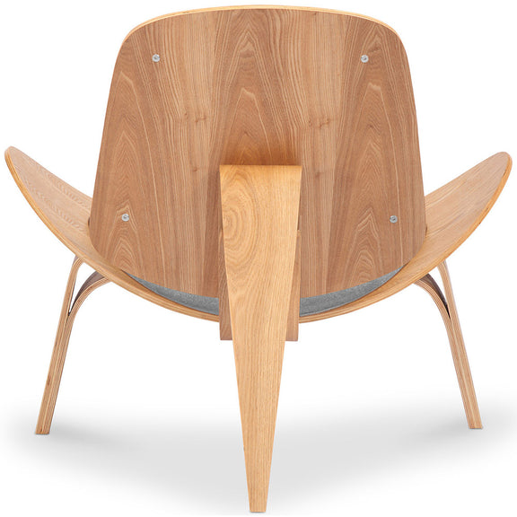 Designer armchair - Scandinavian armchair - Fabric upholstery - Lucy - gallery 7