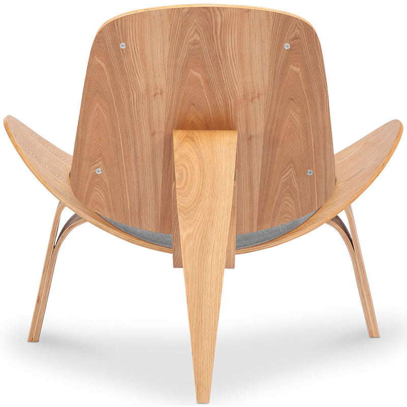 Designer armchair - Scandinavian armchair - Fabric upholstery - Lucy - gallery 7