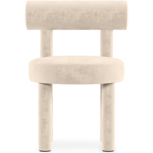 Dining Chair - Upholstered in Velvet - Rhys - gallery 1