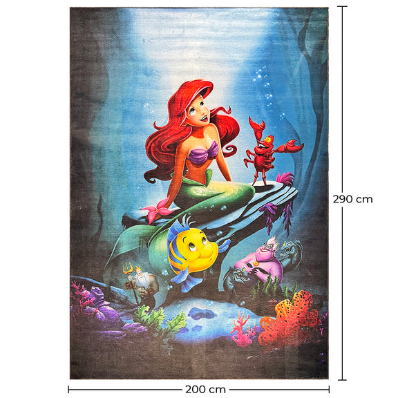 Kids Carpet - (290x200 cm) - Little Mermaid - gallery 2