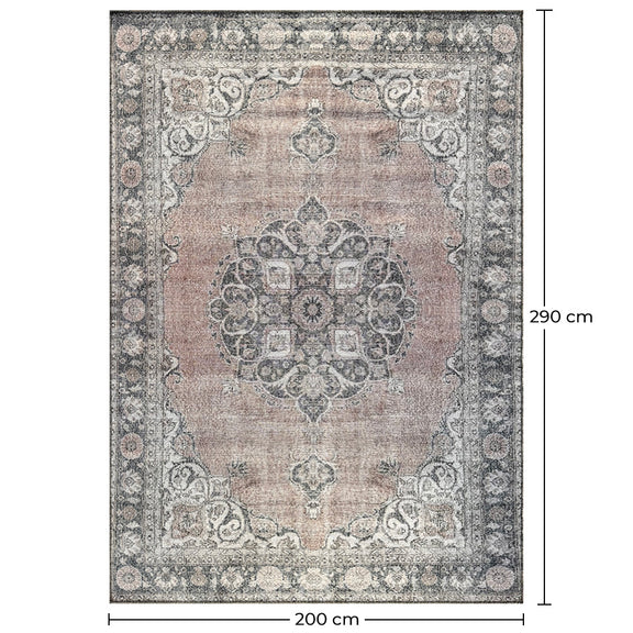 Vintage Oriental Carpet - (290x200 cm) - Tary - gallery 4